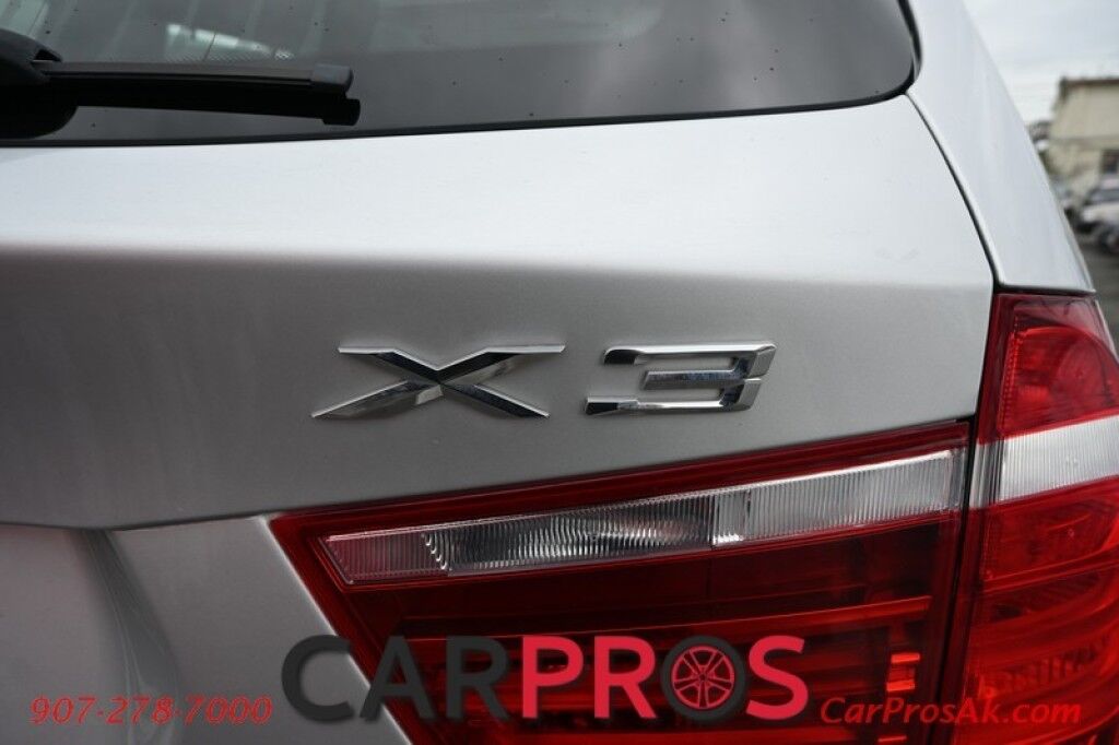 2012 BMW X3 XDrive 35I - Premium Pkg - 3.0L V6 - Automatic - All Wheel Drive - Front Heated Leather Seats - Heated Steering Wheel - Heated 2nd Row - Panoramic Sunroof - Bluetooth Anchorage AK