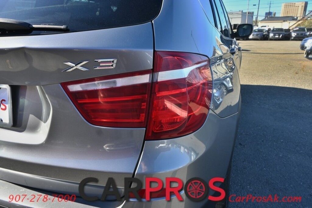 2012 BMW X3 xDrive28i - AWD - 3.0L I6 - Premium & Cold Weather Pkg - Heated Leather Seats - Heated Steering Wheel - Navigation - Backup Camera - Panoramic Sunroof - Bluetooth - Power Liftgate - Rear Park Sensors - Low Miles Anchorage AK