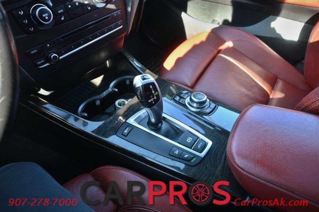 2012 BMW X3 xDrive28i - AWD - 3.0L I6 - Premium & Cold Weather Pkg - Heated Leather Seats - Heated Steering Wheel - Navigation - Backup Camera - Panoramic Sunroof - Bluetooth - Power Liftgate - Rear Park Sensors - Low Miles Anchorage AK