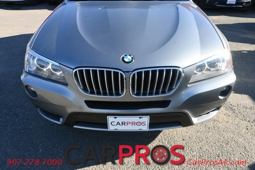 2012 BMW X3 xDrive28i - AWD - 3.0L I6 - Premium & Cold Weather Pkg - Heated Leather Seats - Heated Steering Wheel - Navigation - Backup Camera - Panoramic Sunroof - Bluetooth - Power Liftgate - Rear Park Sensors - Low Miles Anchorage AK