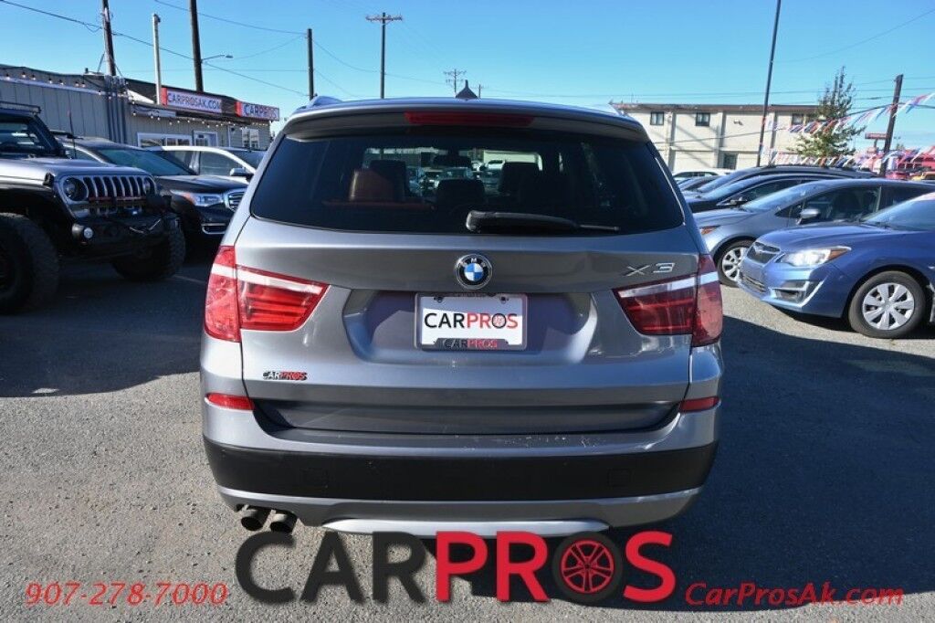 2012 BMW X3 xDrive28i - AWD - 3.0L I6 - Premium & Cold Weather Pkg - Heated Leather Seats - Heated Steering Wheel - Navigation - Backup Camera - Panoramic Sunroof - Bluetooth - Power Liftgate - Rear Park Sensors - Low Miles Anchorage AK