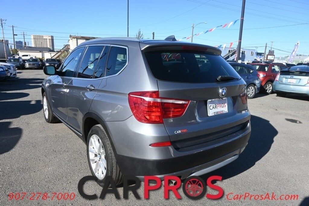 2012 BMW X3 xDrive28i - AWD - 3.0L I6 - Premium & Cold Weather Pkg - Heated Leather Seats - Heated Steering Wheel - Navigation - Backup Camera - Panoramic Sunroof - Bluetooth - Power Liftgate - Rear Park Sensors - Low Miles Anchorage AK