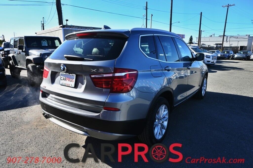 2012 BMW X3 xDrive28i - AWD - 3.0L I6 - Premium & Cold Weather Pkg - Heated Leather Seats - Heated Steering Wheel - Navigation - Backup Camera - Panoramic Sunroof - Bluetooth - Power Liftgate - Rear Park Sensors - Low Miles Anchorage AK