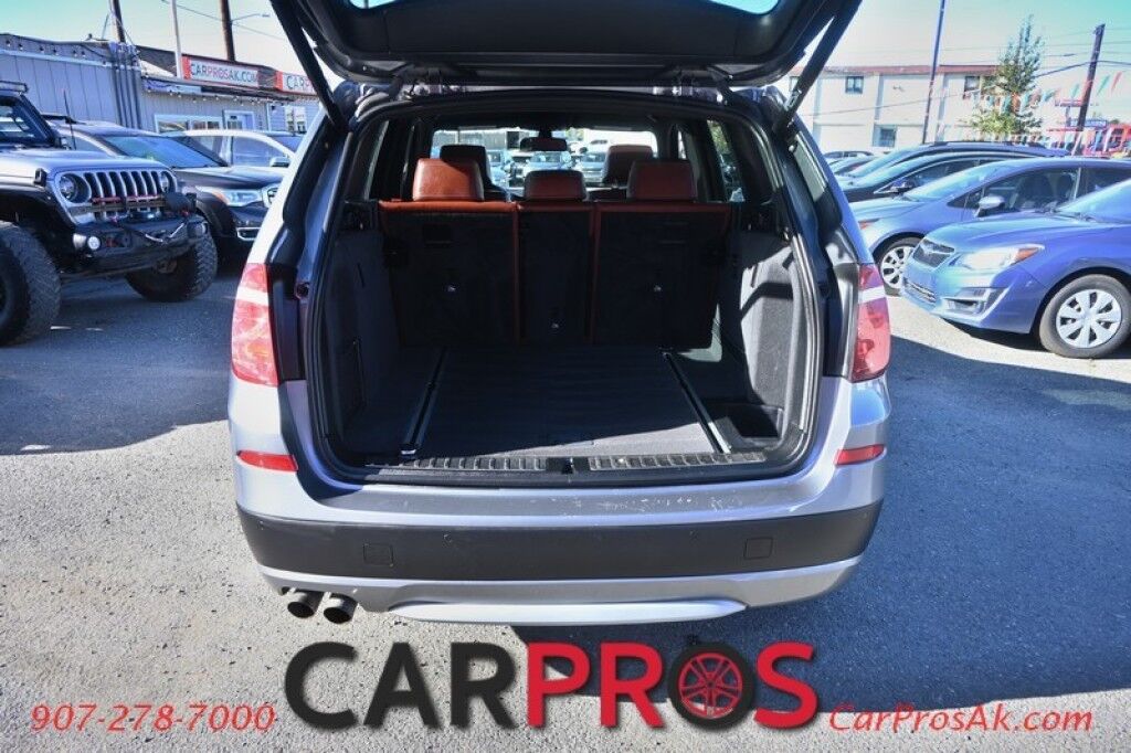 2012 BMW X3 xDrive28i - AWD - 3.0L I6 - Premium & Cold Weather Pkg - Heated Leather Seats - Heated Steering Wheel - Navigation - Backup Camera - Panoramic Sunroof - Bluetooth - Power Liftgate - Rear Park Sensors - Low Miles Anchorage AK