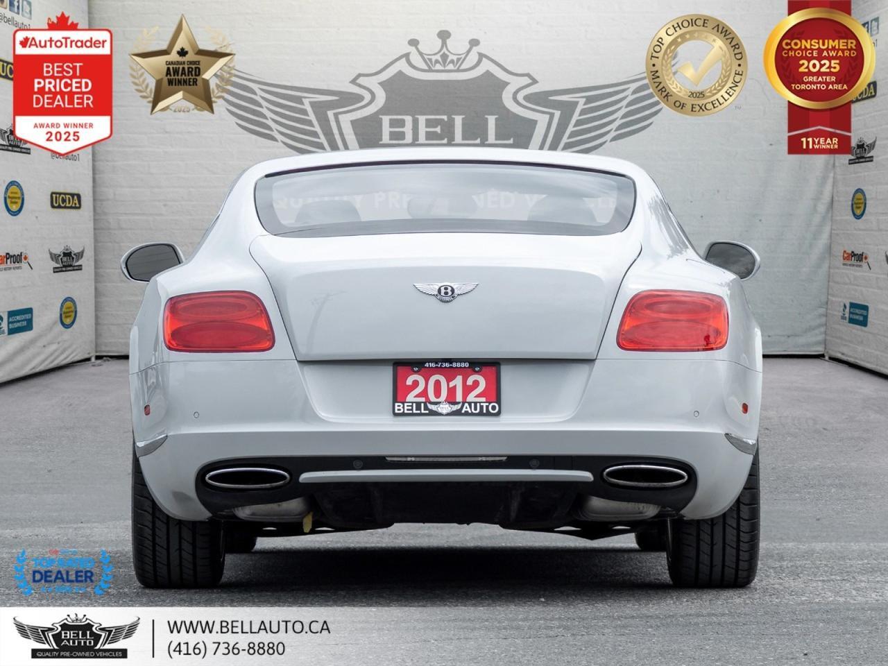2012 Bentley CONTINENTAL GT | W12 | NAVI | B.CAM | NAIM AUDIO | REAR SPOILER | NOACCIDENT Toronto ON