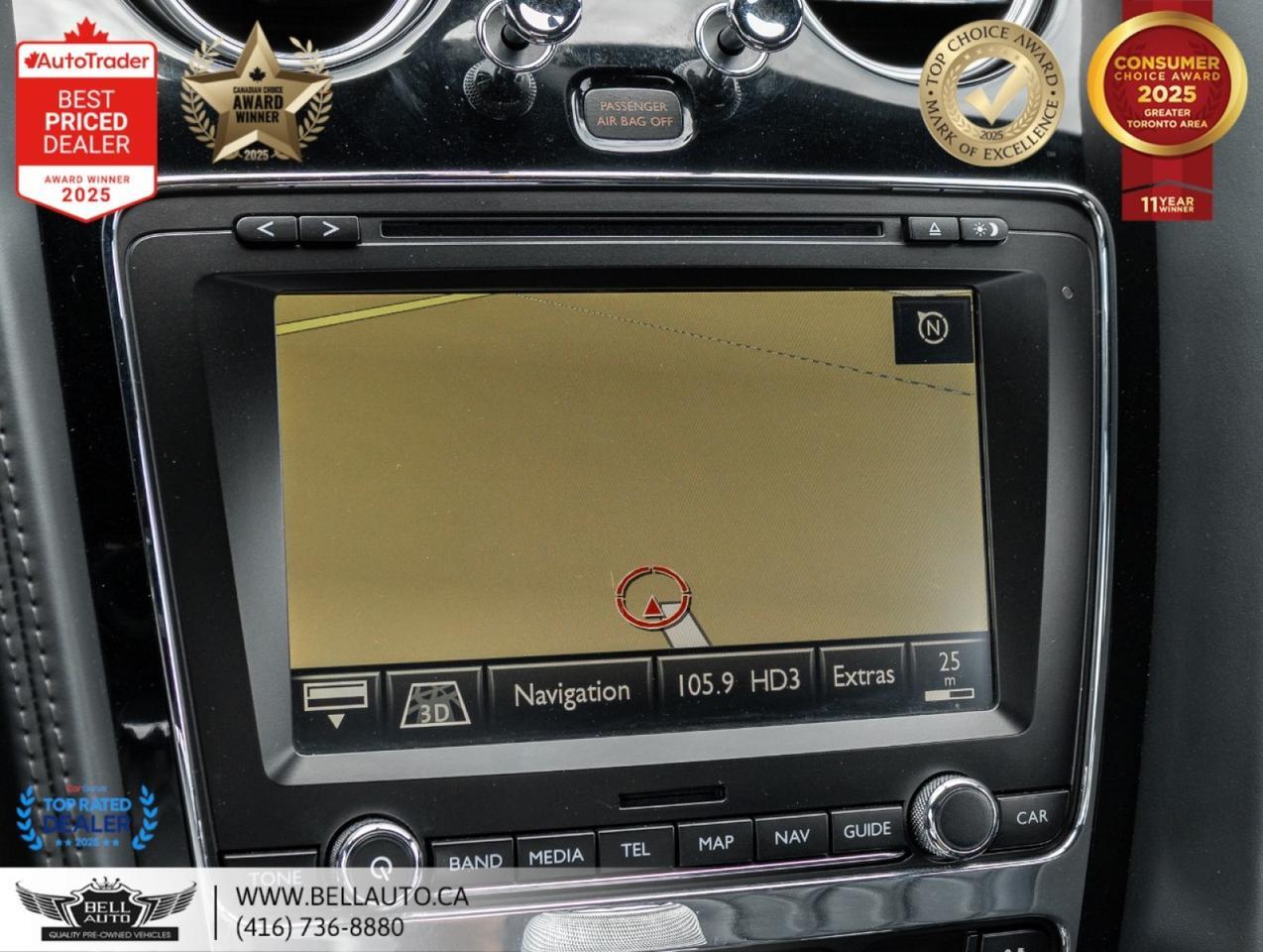 2012 Bentley CONTINENTAL GT | W12 | NAVI | B.CAM | NAIM AUDIO | REAR SPOILER | NOACCIDENT Toronto ON