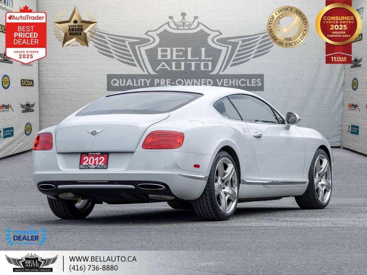 2012 Bentley CONTINENTAL GT | W12 | NAVI | B.CAM | NAIM AUDIO | REAR SPOILER | NOACCIDENT Toronto ON