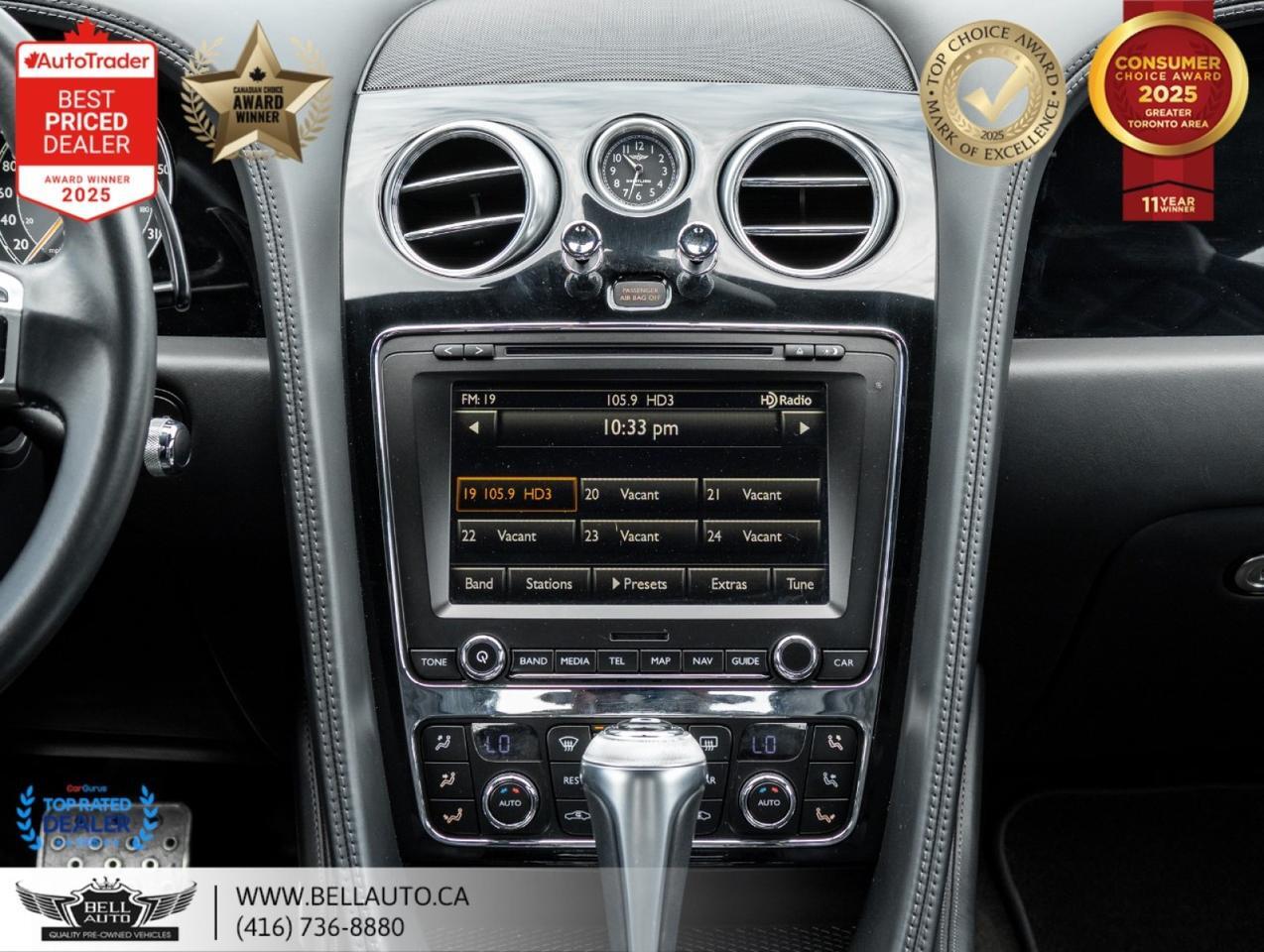 2012 Bentley CONTINENTAL GT | W12 | NAVI | B.CAM | NAIM AUDIO | REAR SPOILER | NOACCIDENT Toronto ON