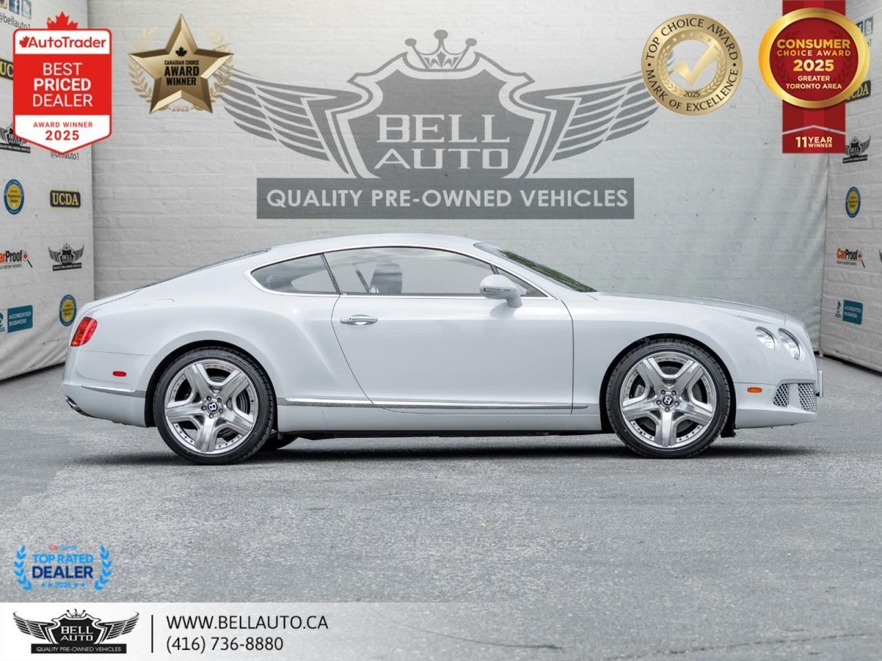 2012 Bentley CONTINENTAL GT | W12 | NAVI | B.CAM | NAIM AUDIO | REAR SPOILER | NOACCIDENT Toronto ON