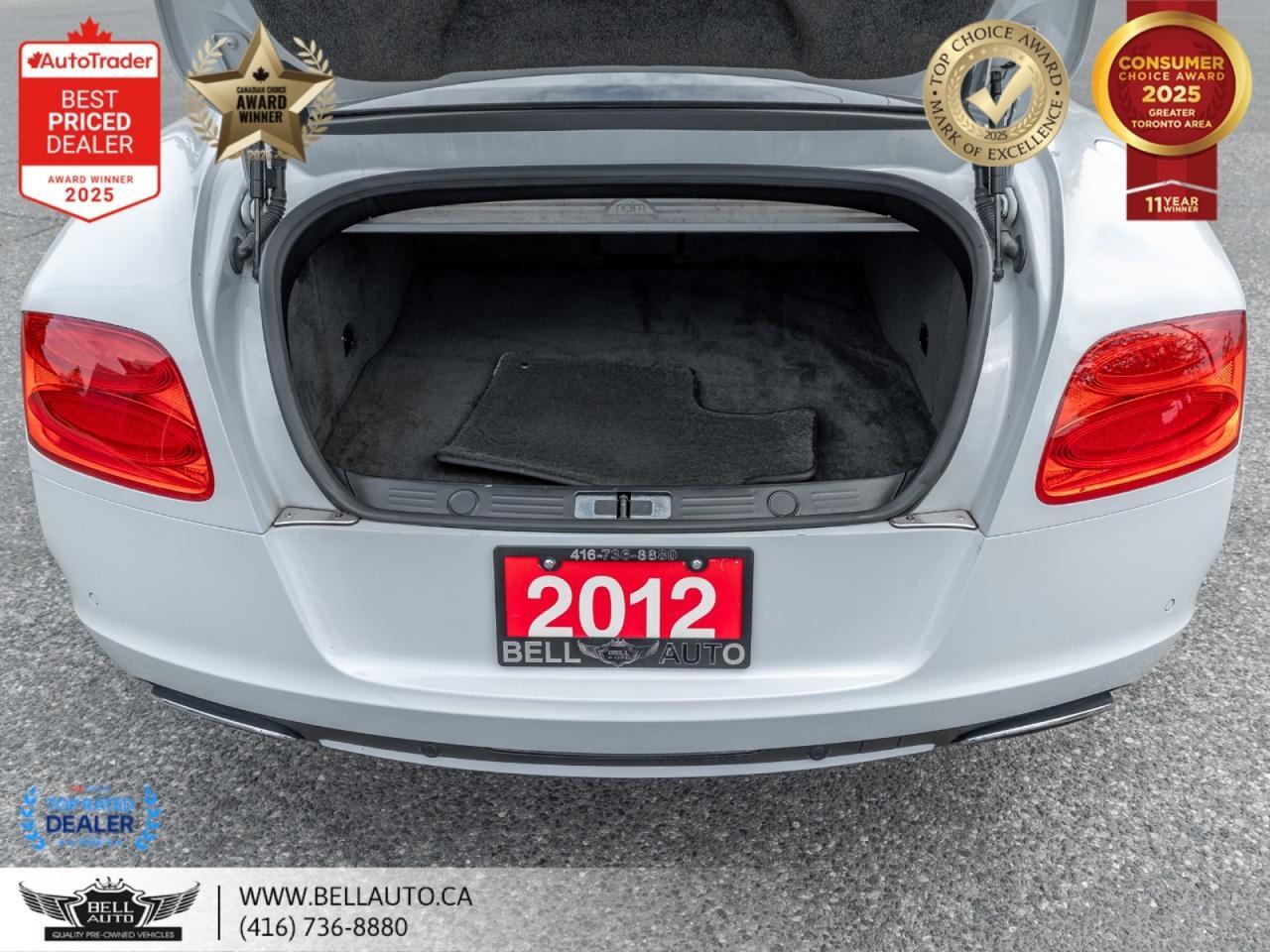 2012 Bentley CONTINENTAL GT | W12 | NAVI | B.CAM | NAIM AUDIO | REAR SPOILER | NOACCIDENT Toronto ON