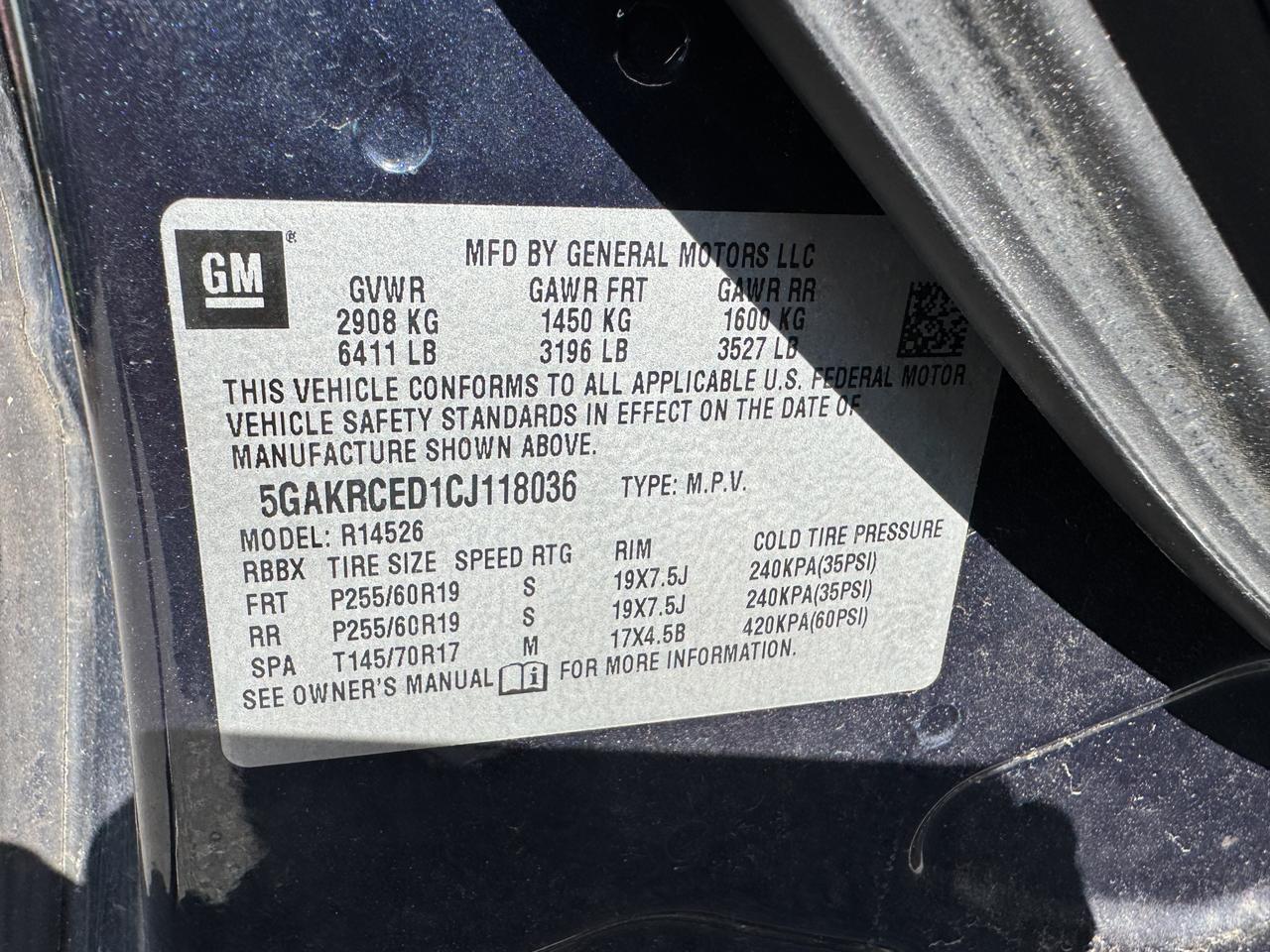 2012 Buick Enclave Leather Monroe NC