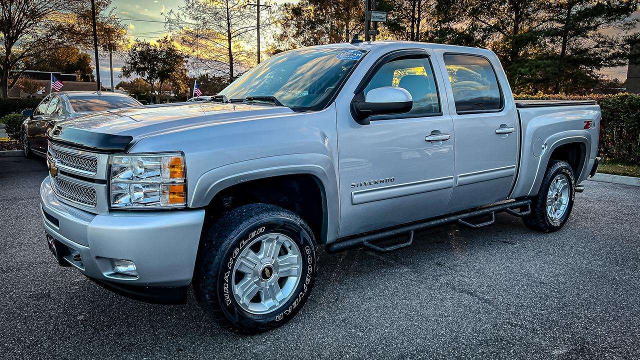 2012 CHEVROLET SILVERADO 1500 LT Z71 4X4, TOW PACKAGE, BLUETOOTH