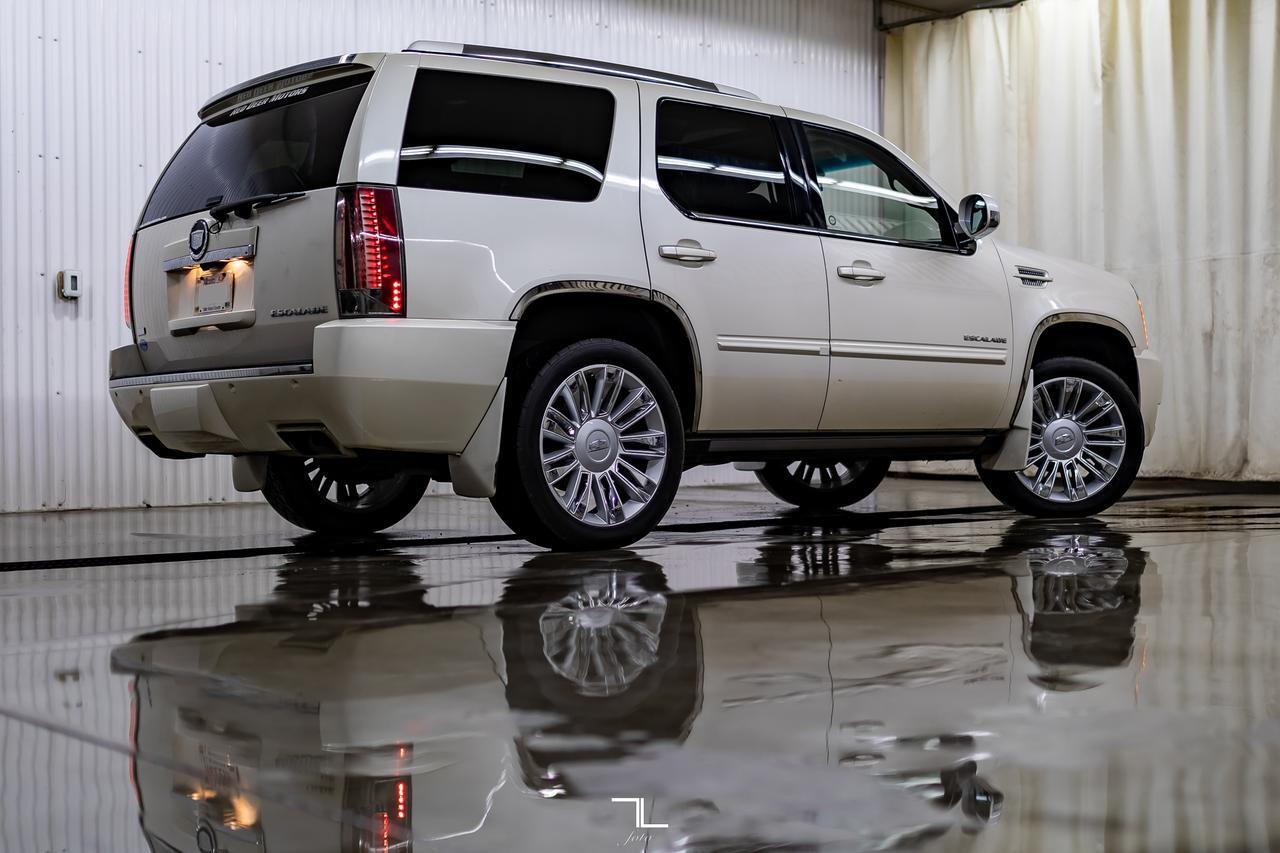 2012 Cadillac Escalade AWD Premium Leather Roof Nav DVD Red Deer AB