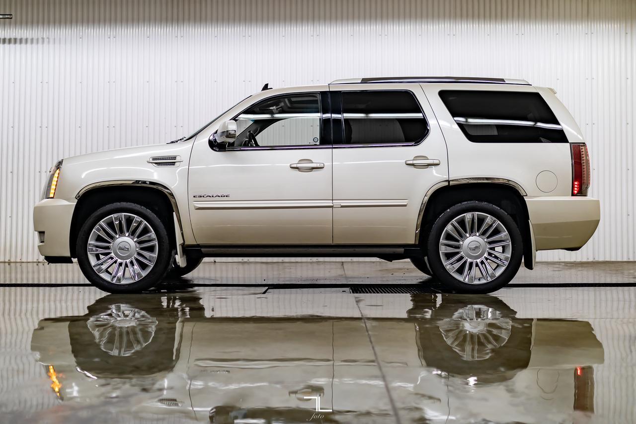 2012 Cadillac Escalade AWD Premium Leather Roof Nav DVD Red Deer AB