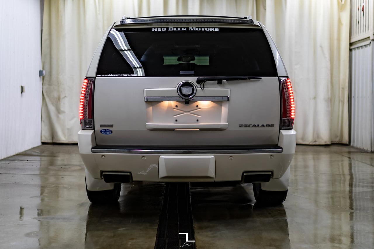 2012 Cadillac Escalade AWD Premium Leather Roof Nav DVD Red Deer AB