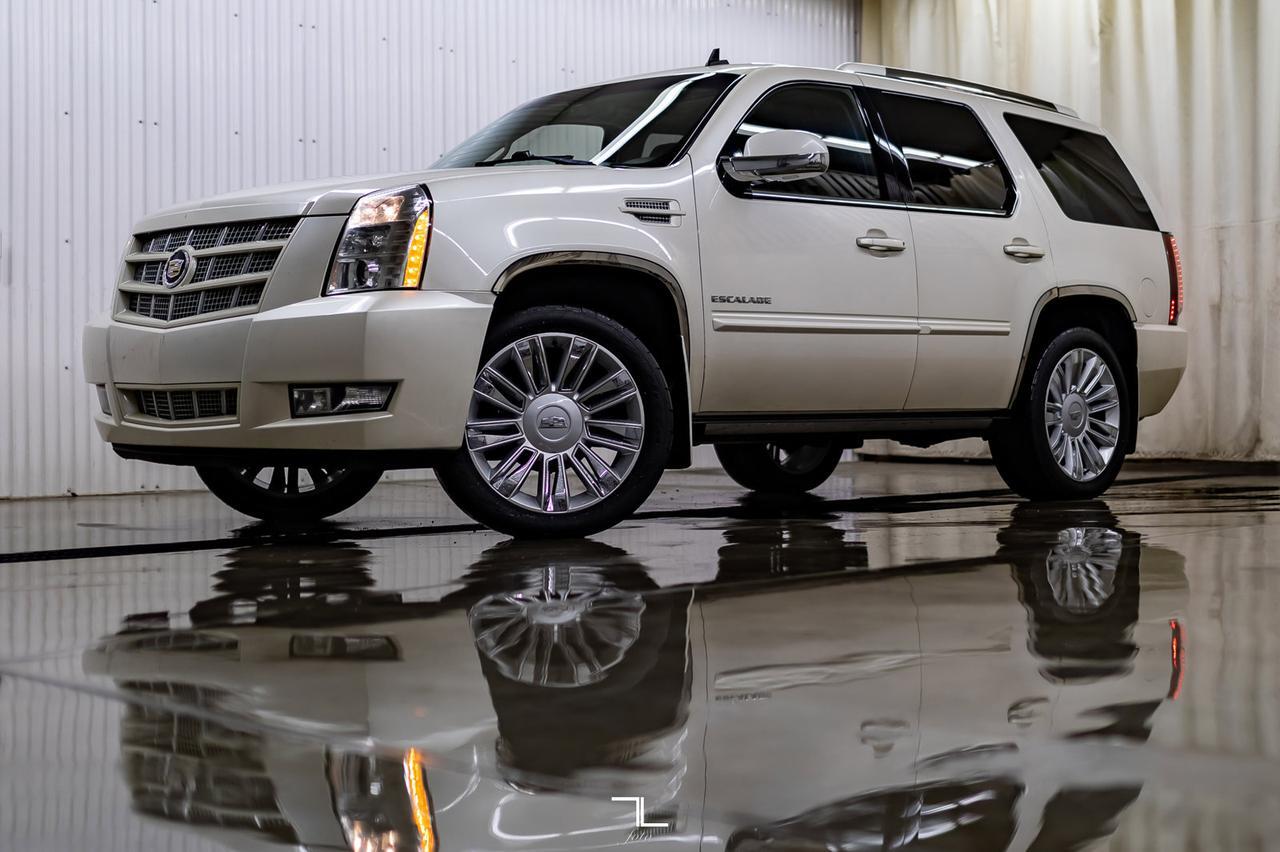 2012 Cadillac Escalade AWD Premium Leather Roof Nav DVD Red Deer AB