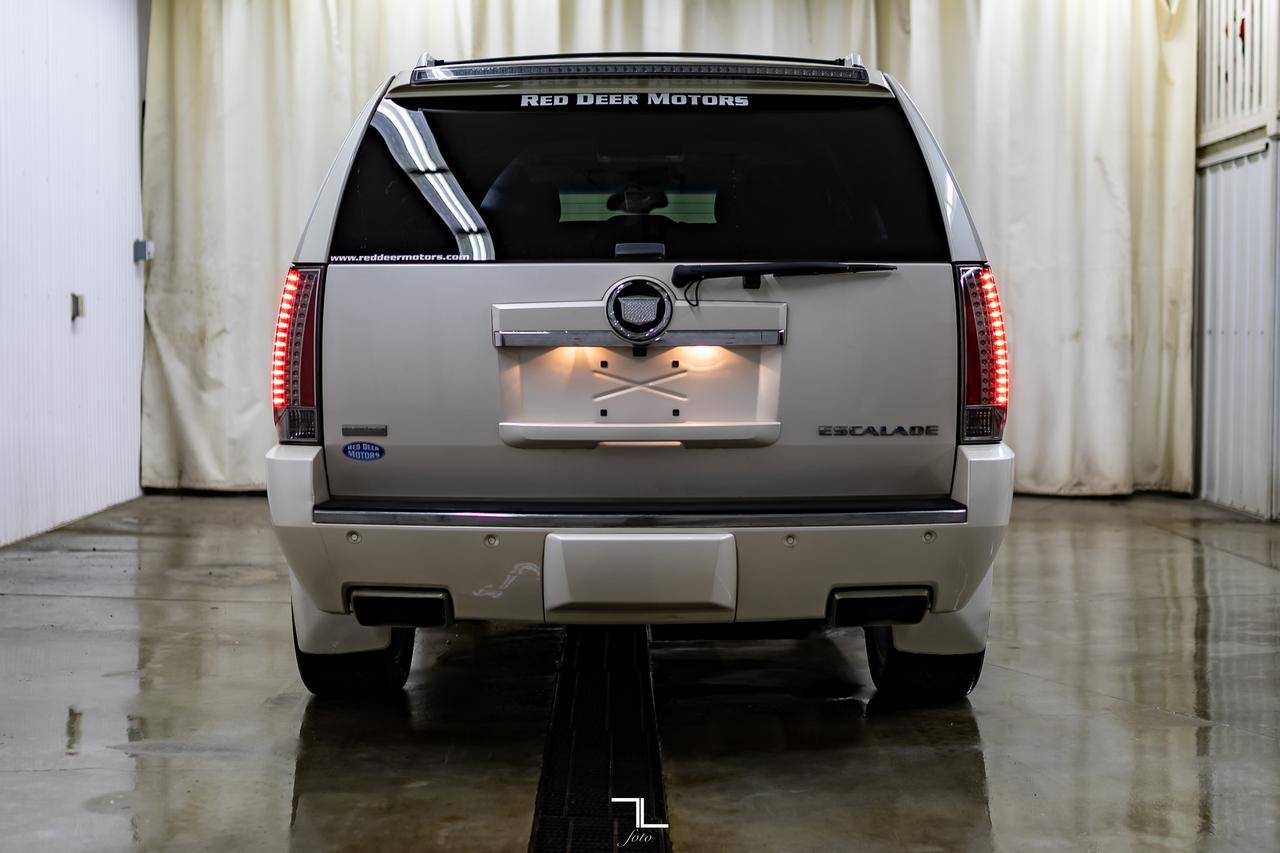 2012 Cadillac Escalade AWD Premium Leather Roof Nav DVD Red Deer AB