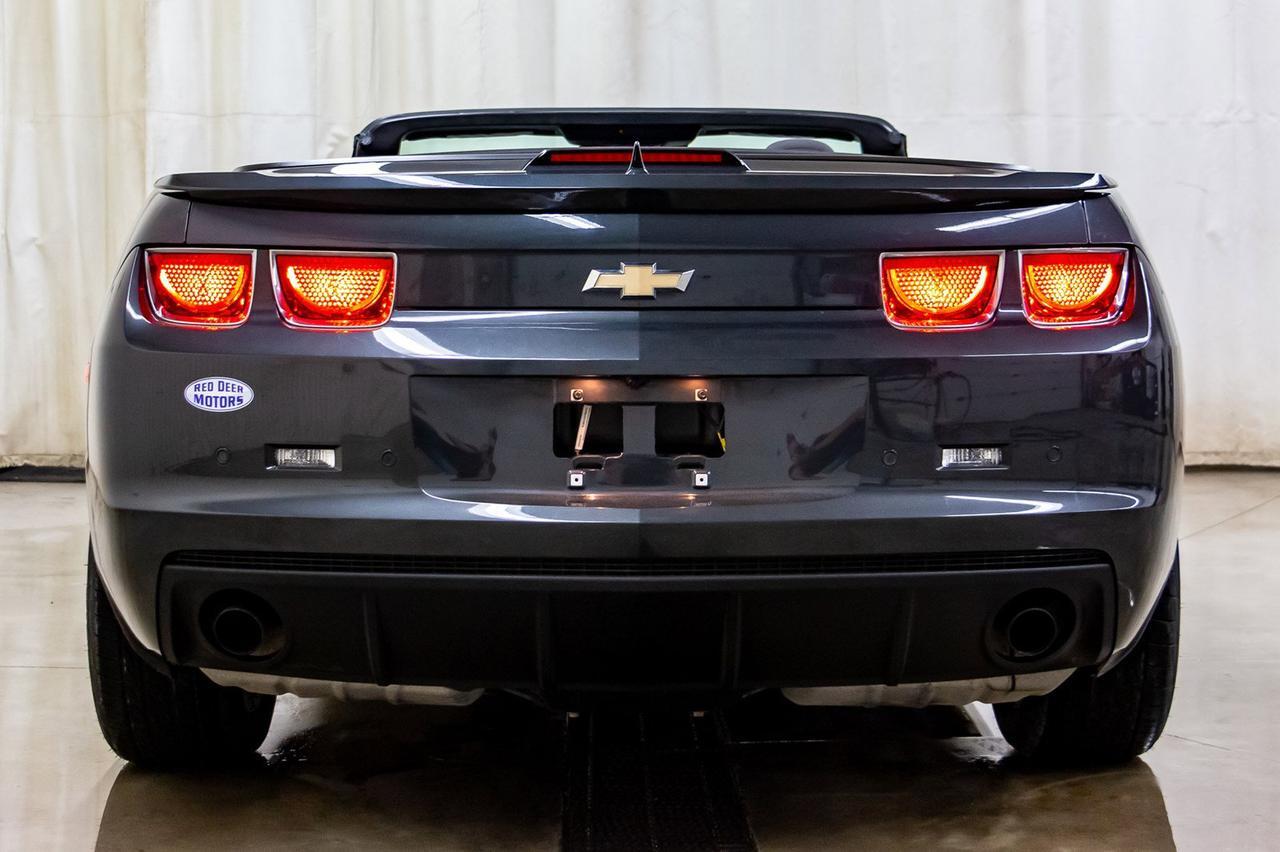 2012 Chevrolet Camaro 1LT Convertible BCam Red Deer AB