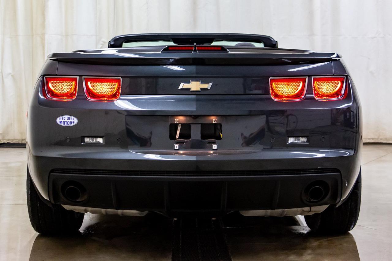 2012 Chevrolet Camaro 1LT Convertible BCam Red Deer AB