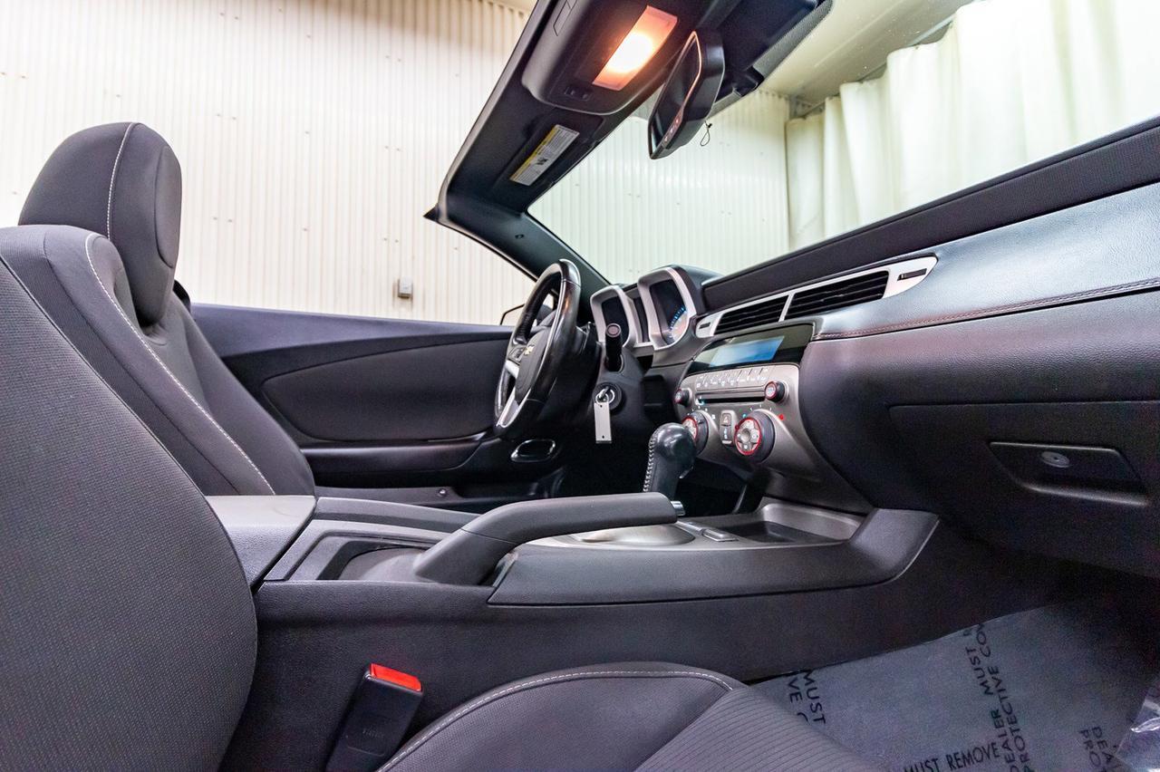 2012 Chevrolet Camaro 1LT Convertible BCam Red Deer AB