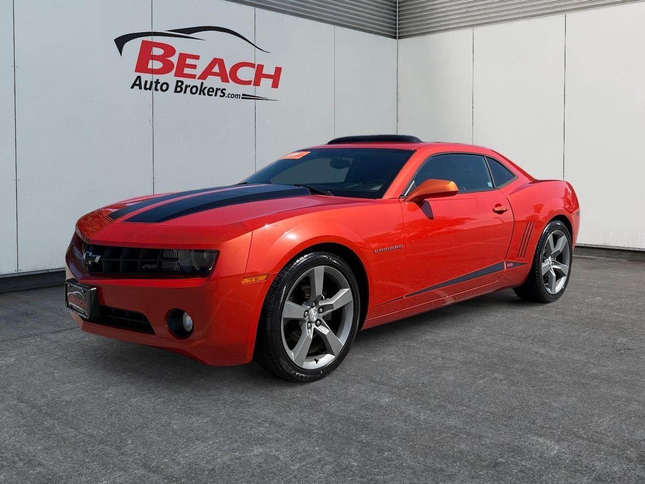 2012 Chevrolet Camaro 1LT, POWER SUNROOF, REMOTE KEYLESS ENTRY, BLUETOOTH, CRUISE CONTROL, POWER OUTLETS, 3.6L SIDI DOHC V6 ENGINE, LOW MILES COME AND TEST DRIVE THIS CAMARO TODAY!