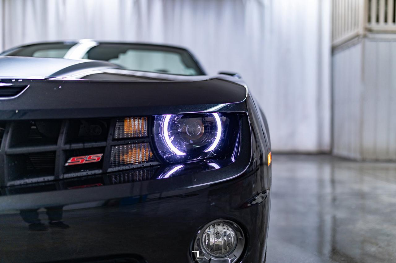 2012 Chevrolet Camaro 2SS 45TH Anniversary Convertible Manual Leather BCam Red Deer AB