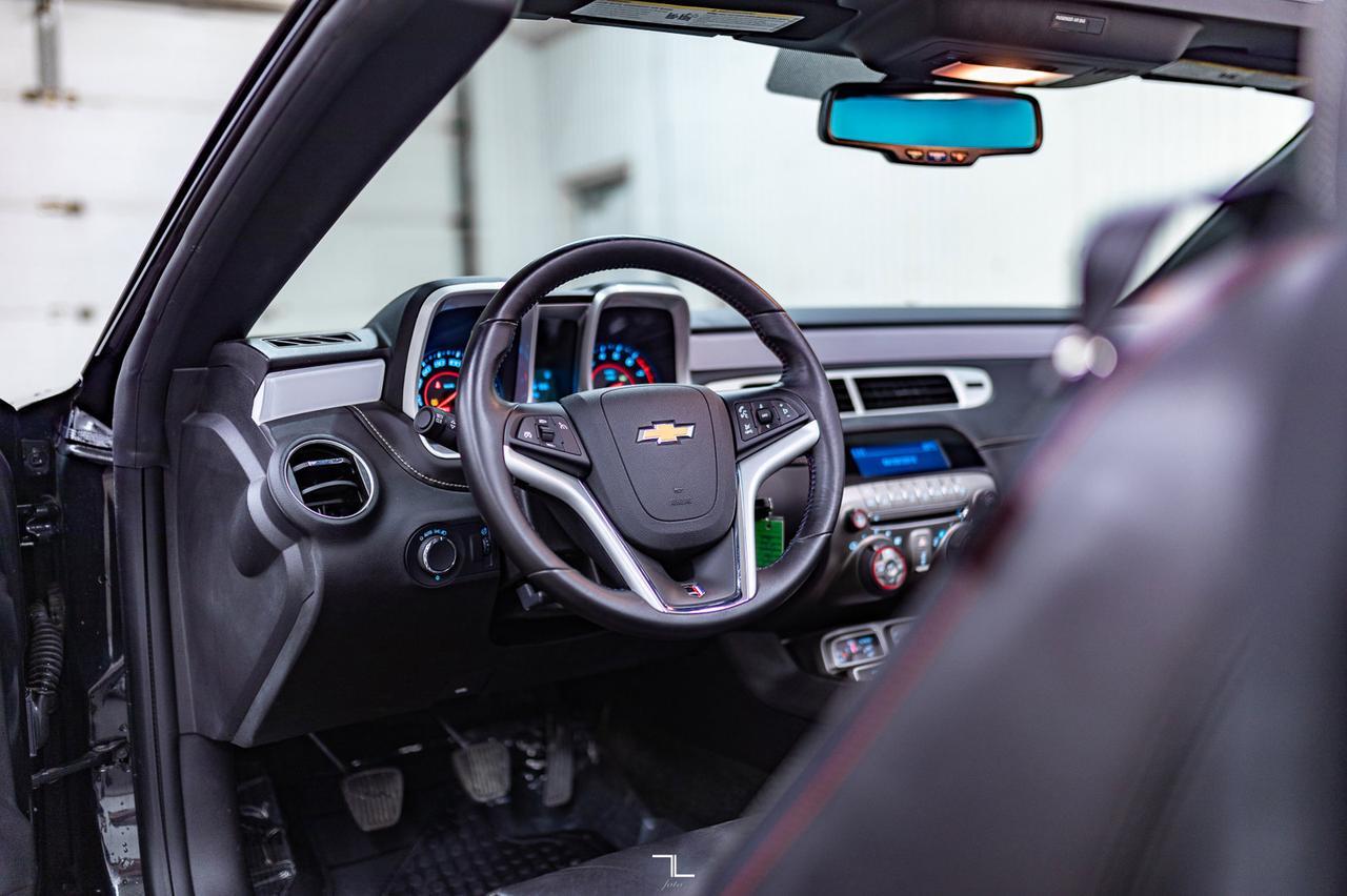 2012 Chevrolet Camaro 2SS 45TH Anniversary Convertible Manual Leather BCam Red Deer AB