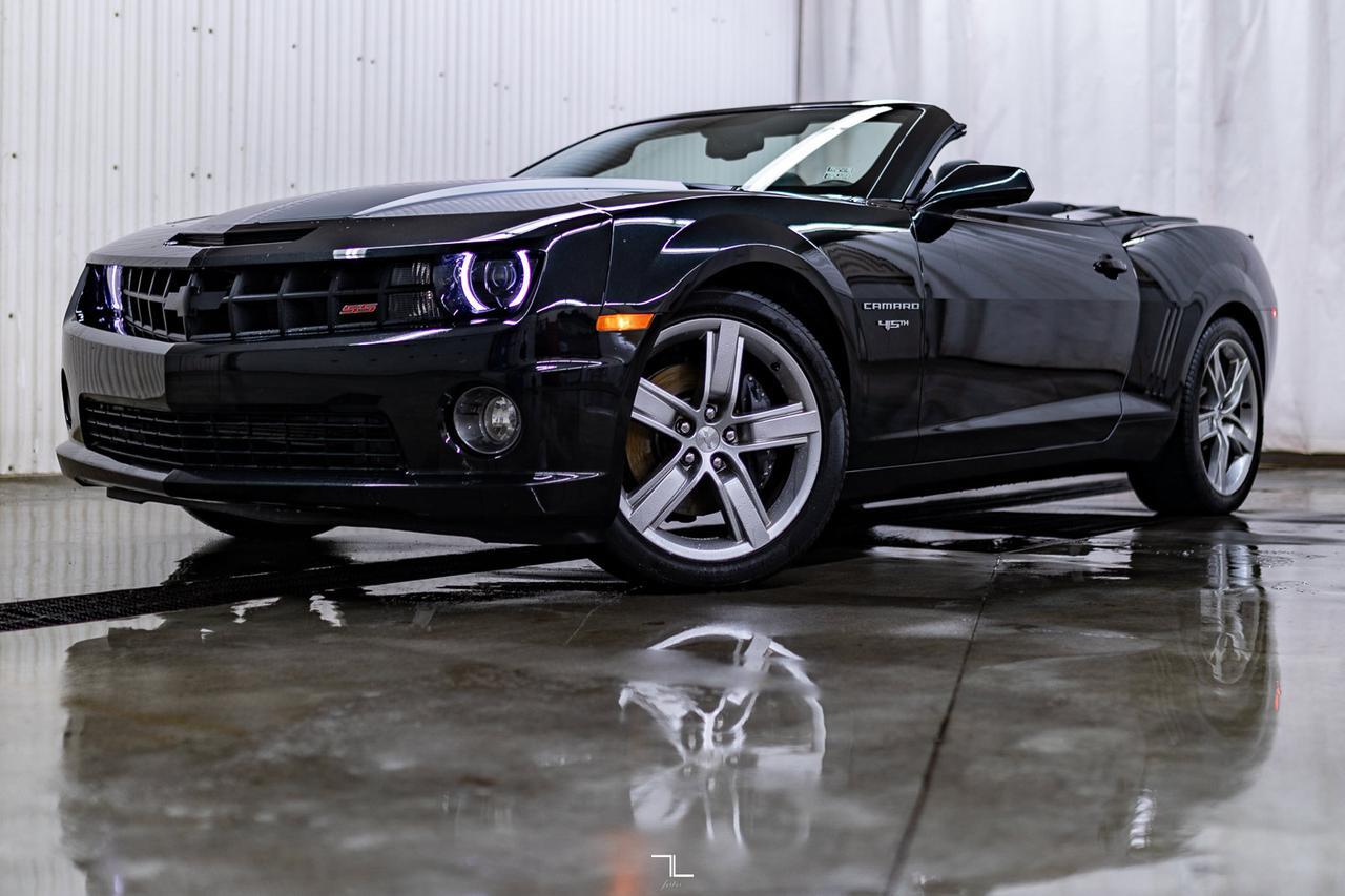 2012 Chevrolet Camaro 2SS 45TH Anniversary Convertible Manual Leather BCam Red Deer AB