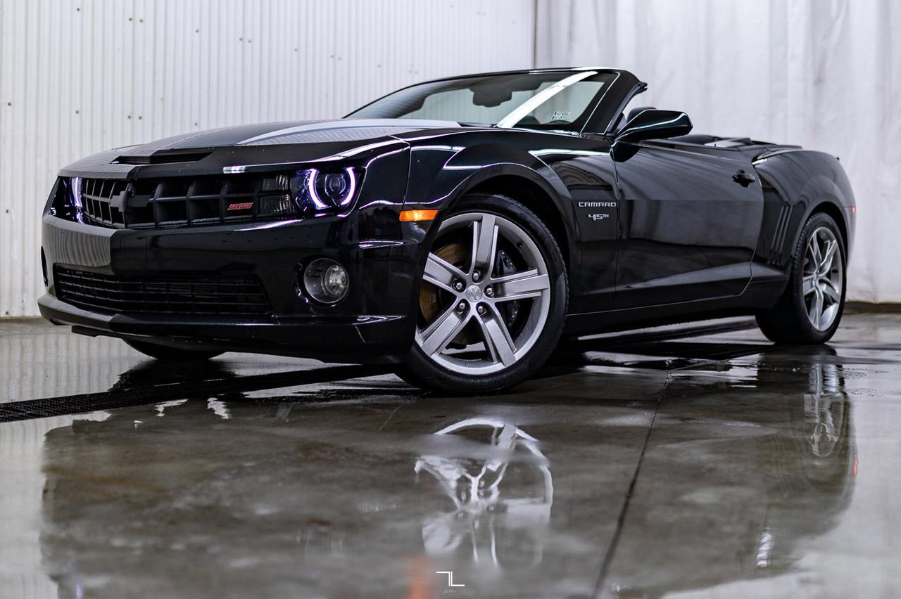 2012 Chevrolet Camaro 2SS 45TH Anniversary Convertible Manual Leather BCam Red Deer AB