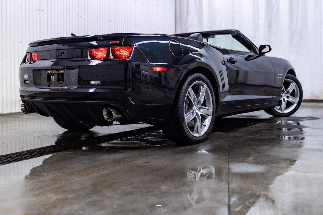 2012 Chevrolet Camaro 2SS 45TH Anniversary Convertible Manual Leather BCam Red Deer AB
