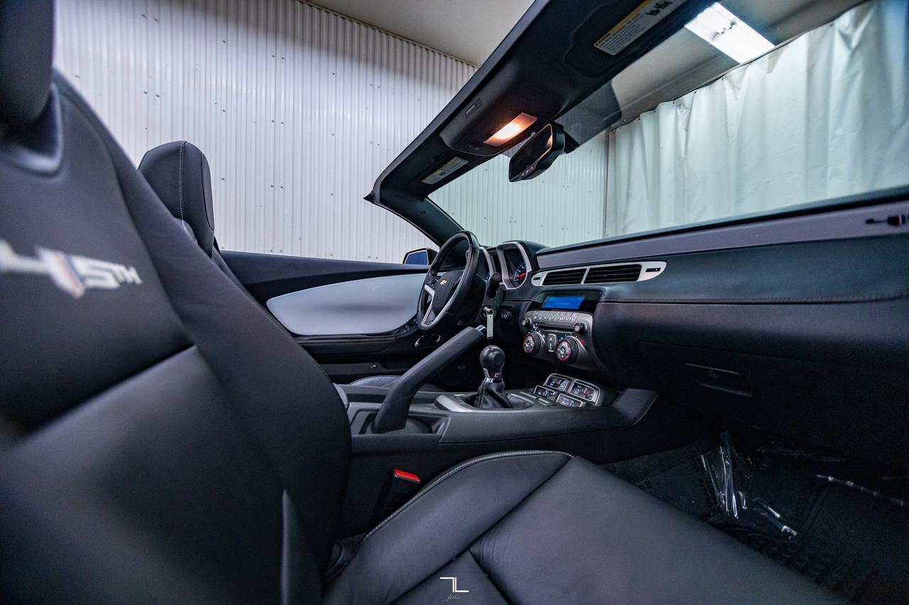 2012 Chevrolet Camaro 2SS 45TH Anniversary Convertible Manual Leather BCam Red Deer AB