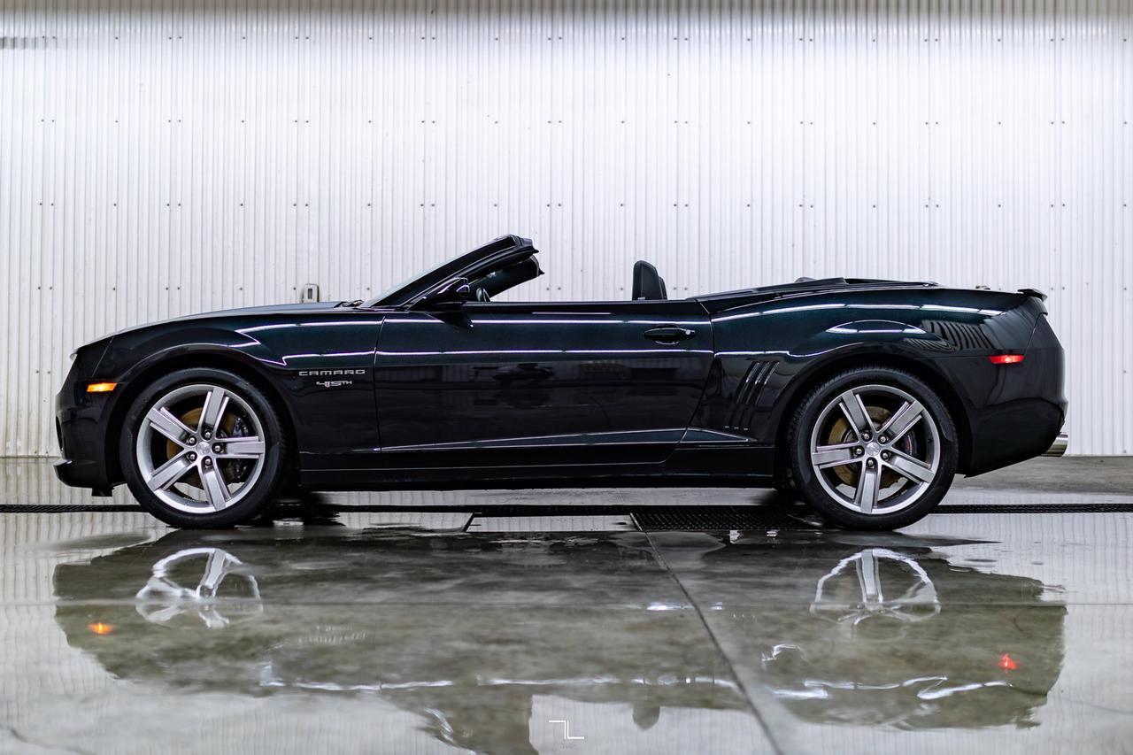 2012 Chevrolet Camaro 2SS 45TH Anniversary Convertible Manual Leather BCam Red Deer AB