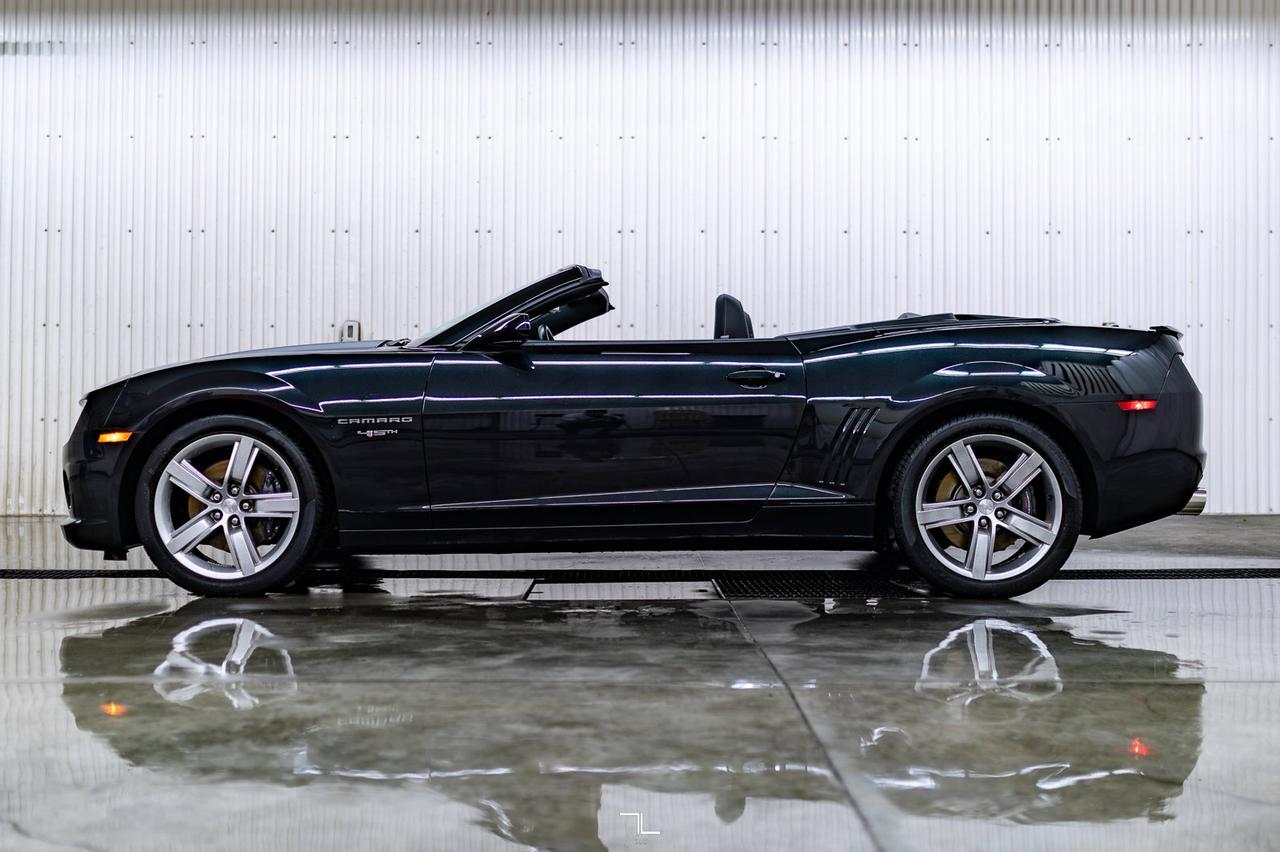 2012 Chevrolet Camaro 2SS 45TH Anniversary Convertible Manual Leather BCam Red Deer AB
