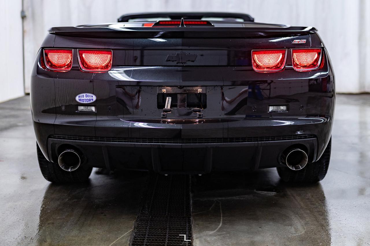 2012 Chevrolet Camaro 2SS 45TH Anniversary Convertible Manual Leather BCam Red Deer AB