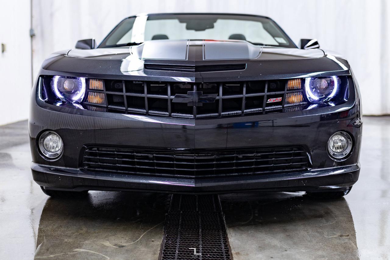 2012 Chevrolet Camaro 2SS 45TH Anniversary Convertible Manual Leather BCam Red Deer AB