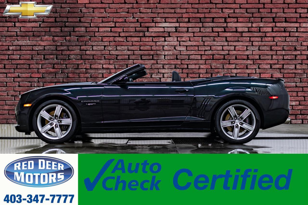 2012 Chevrolet Camaro 2SS 45TH Anniversary Convertible Manual Leather BCam