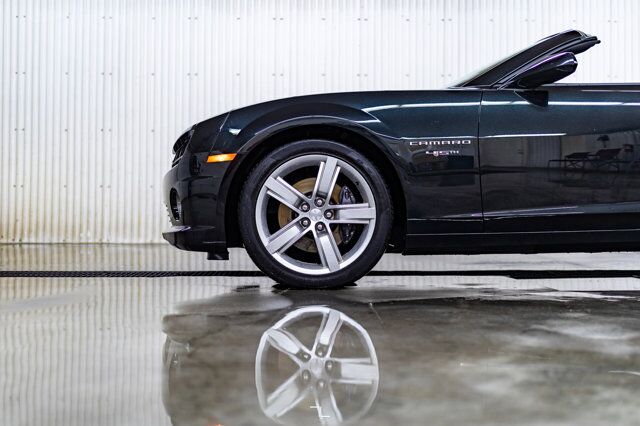 2012 Chevrolet Camaro 2SS 45TH Anniversary Convertible Manual Leather BCam Red Deer AB