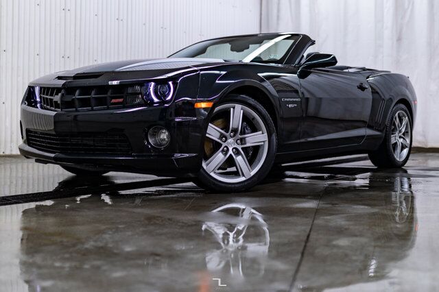 2012 Chevrolet Camaro 2SS 45TH Anniversary Convertible Manual Leather BCam Red Deer AB