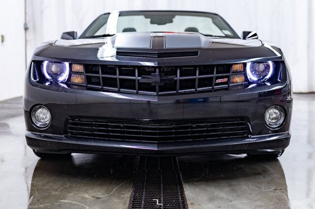 2012 Chevrolet Camaro 2SS 45TH Anniversary Convertible Manual Leather BCam Red Deer AB