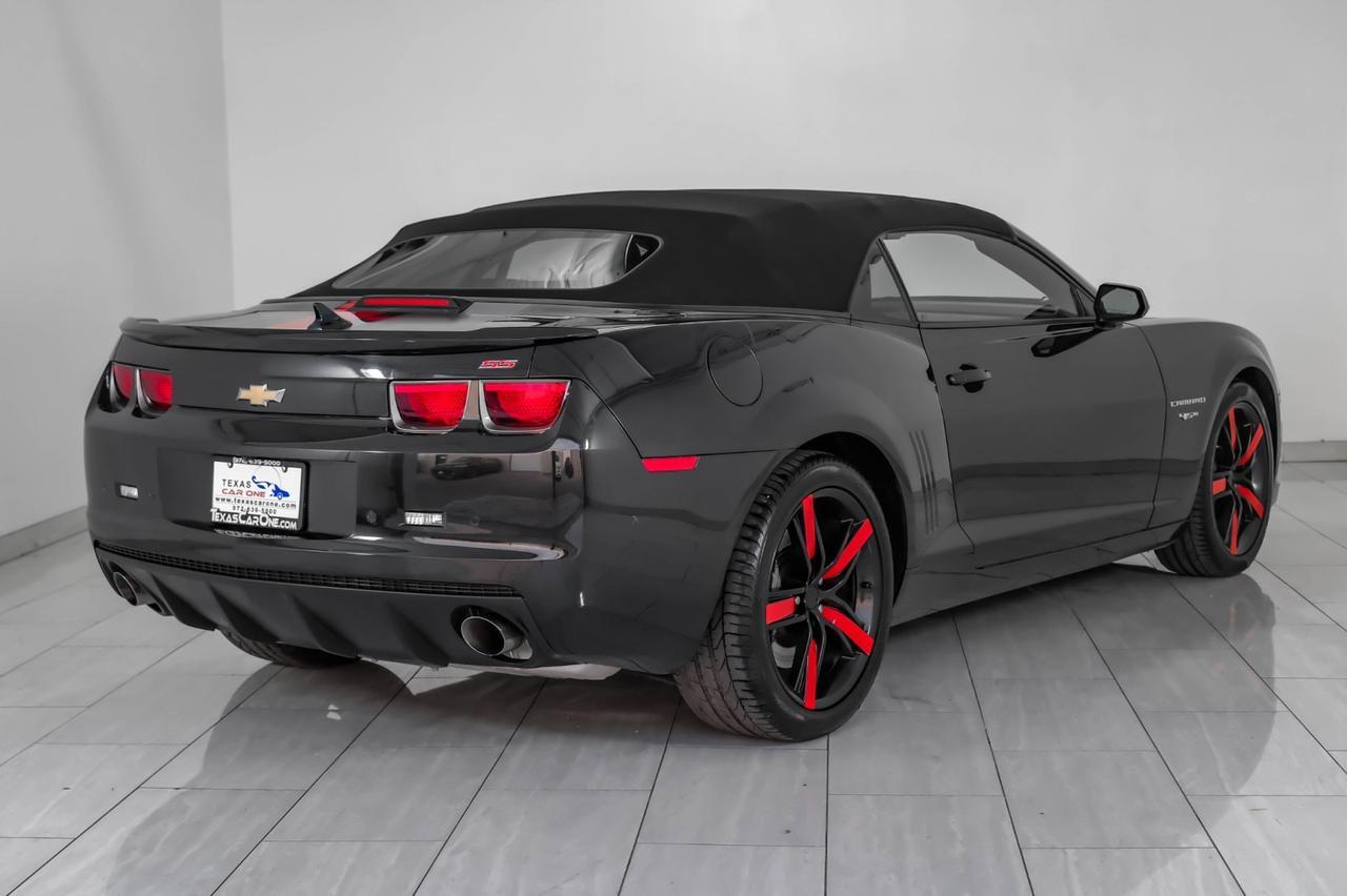 2012 Chevrolet Camaro Convertible 2SS AUTOMATIC 45TH ANNIVERSARY PKG HEADUP DISPLAY LEATHER HEATED Carrollton TX