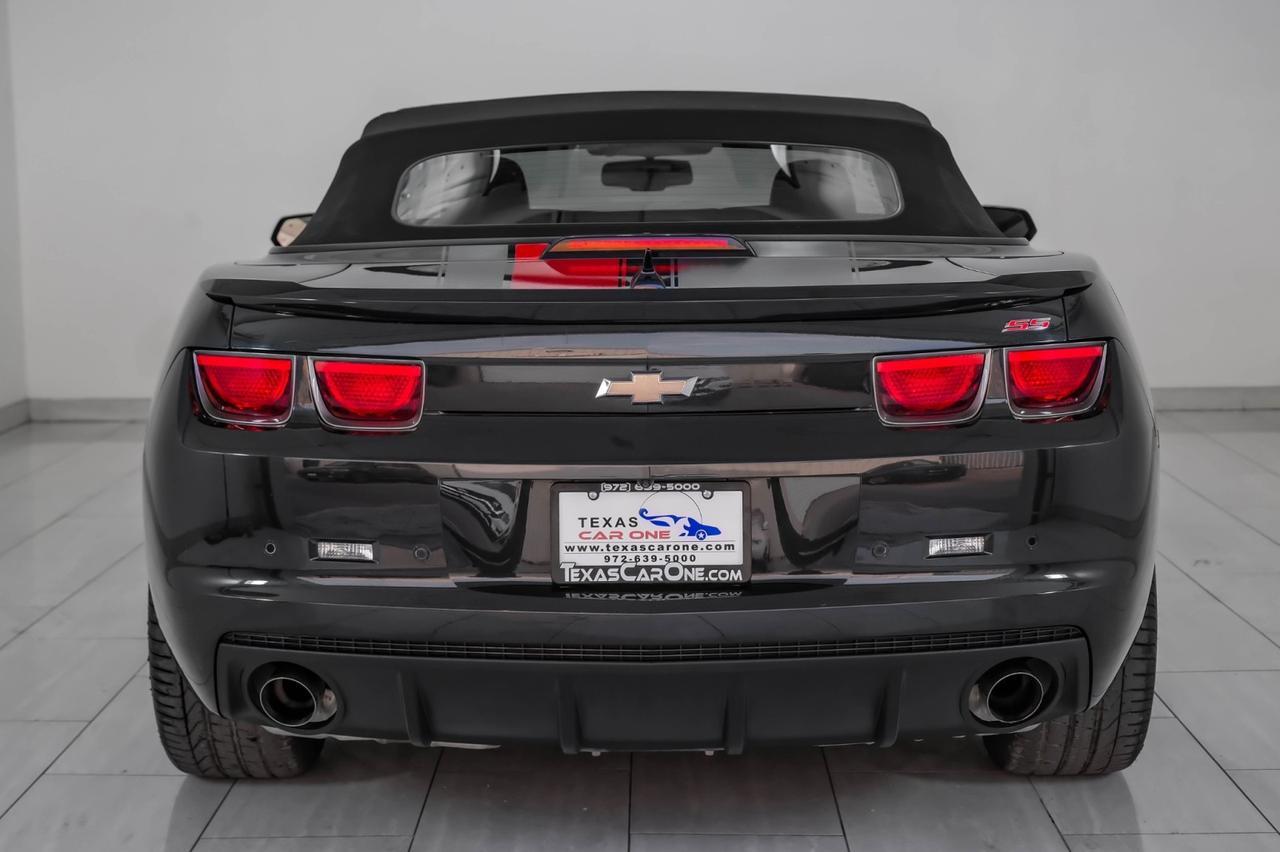 2012 Chevrolet Camaro Convertible 2SS AUTOMATIC 45TH ANNIVERSARY PKG HEADUP DISPLAY LEATHER HEATED Carrollton TX