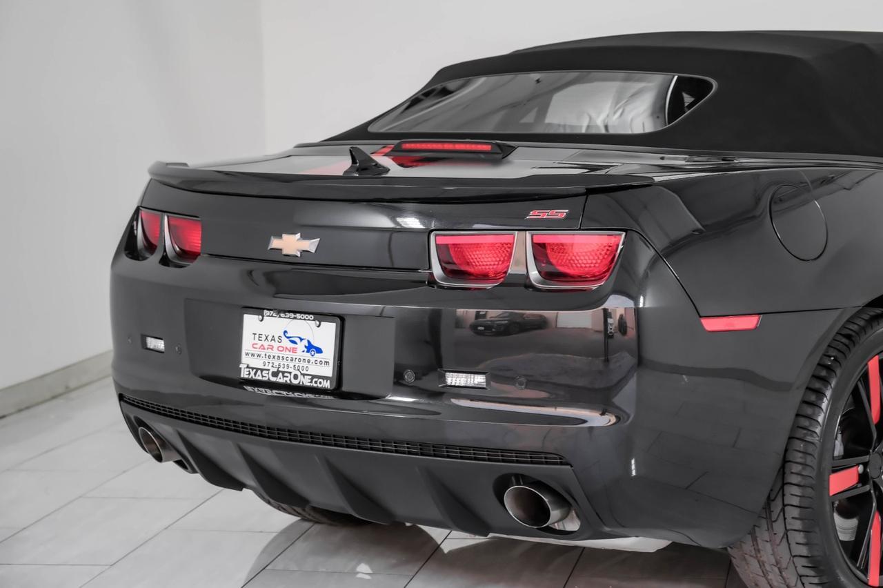2012 Chevrolet Camaro Convertible 2SS AUTOMATIC 45TH ANNIVERSARY PKG HEADUP DISPLAY LEATHER HEATED Carrollton TX