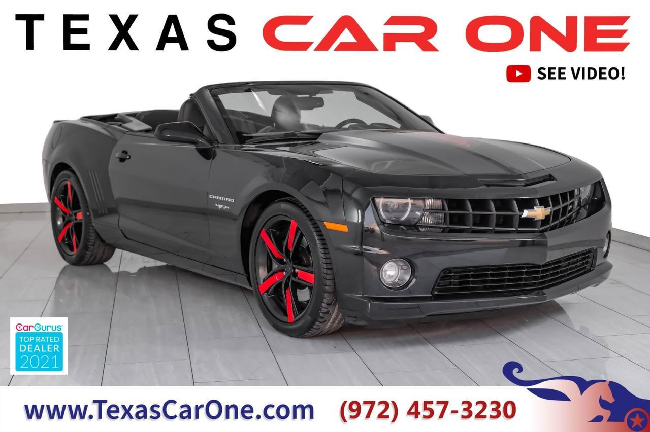 2012 Chevrolet Camaro Convertible 2SS AUTOMATIC 45TH ANNIVERSARY PKG HEADUP DISPLAY LEATHER HEATED Carrollton TX