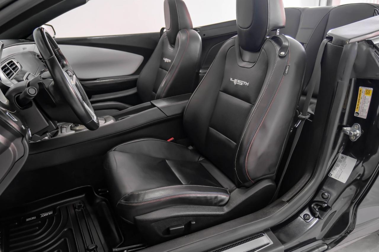 2012 Chevrolet Camaro Convertible 2SS AUTOMATIC 45TH ANNIVERSARY PKG HEADUP DISPLAY LEATHER HEATED Carrollton TX