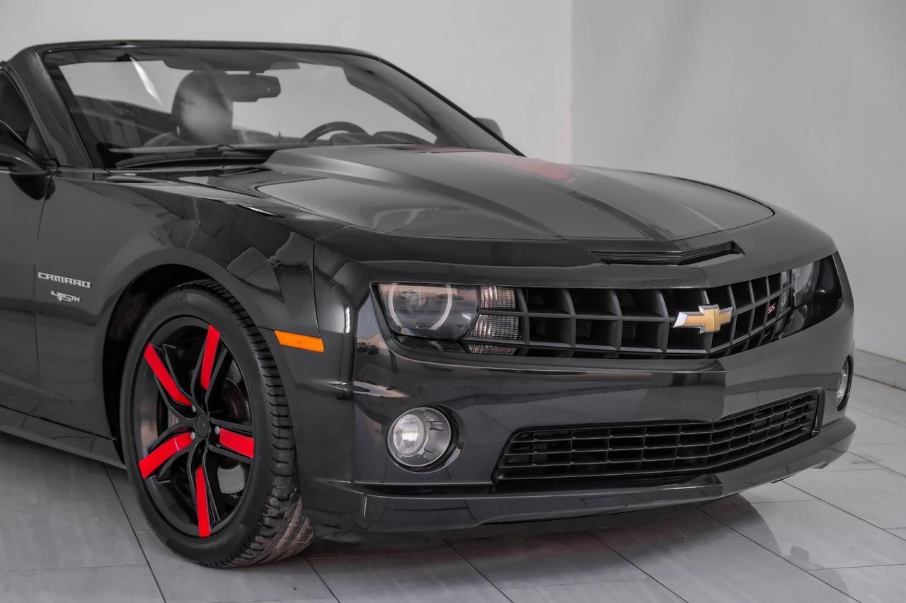 2012 Chevrolet Camaro Convertible 2SS AUTOMATIC 45TH ANNIVERSARY PKG HEADUP DISPLAY LEATHER HEATED Carrollton TX