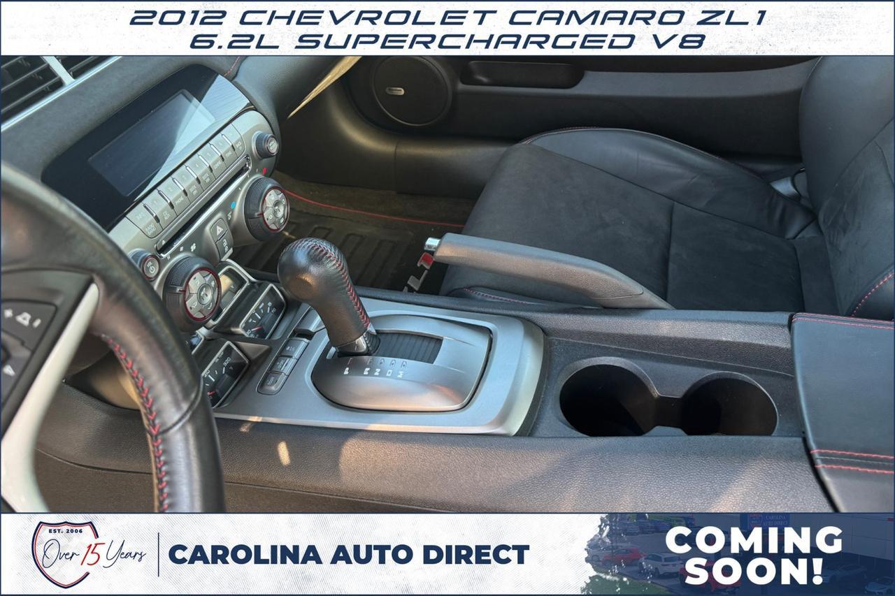 2012 Chevrolet Camaro ZL1 / 6.2L Supercharged V8 / Coming Soon! Lincolnton NC