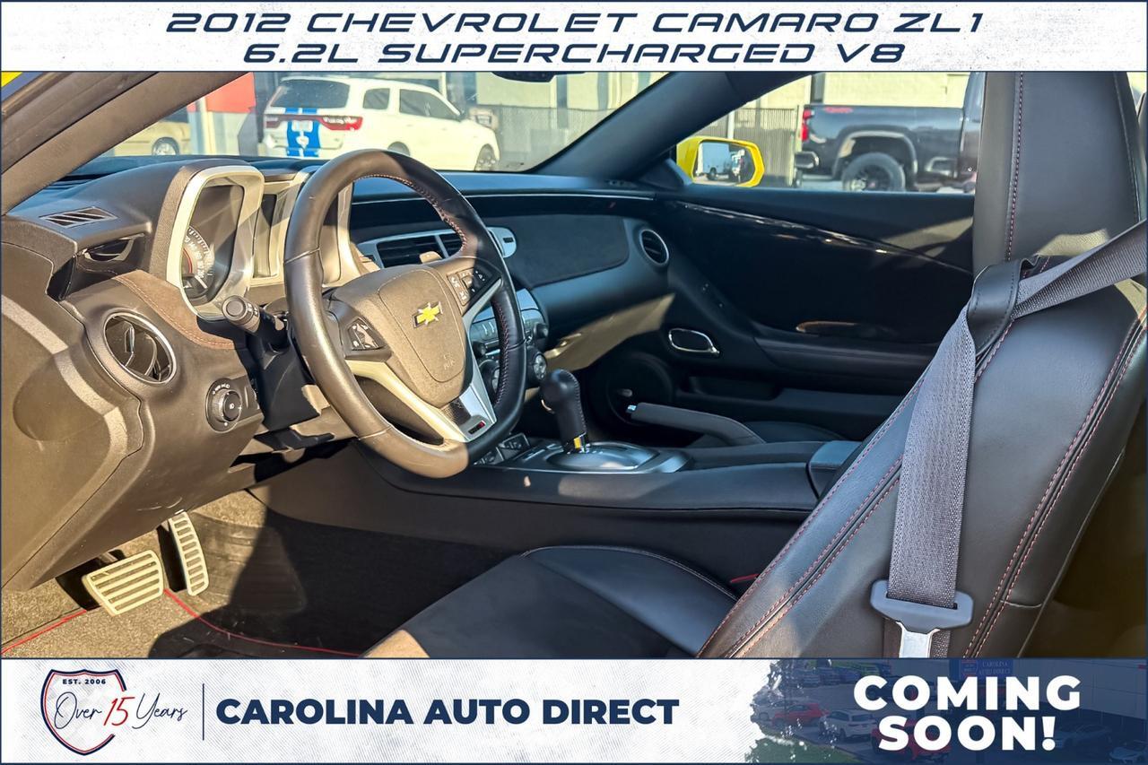 2012 Chevrolet Camaro ZL1 / 6.2L Supercharged V8 / Coming Soon! Lincolnton NC