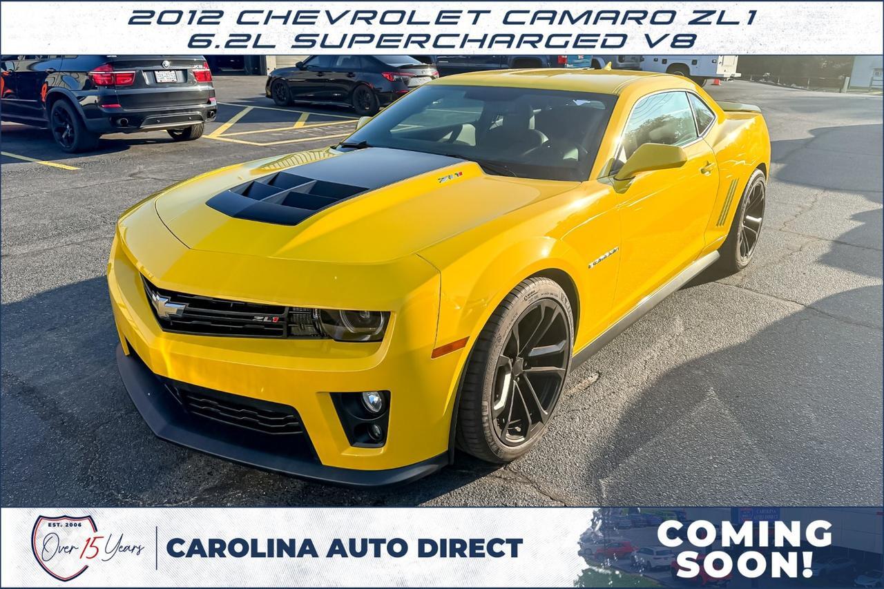 2012 Chevrolet Camaro ZL1 / 6.2L Supercharged V8 / Coming Soon! Lincolnton NC