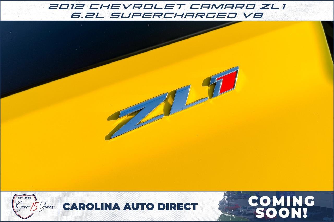 2012 Chevrolet Camaro ZL1 / 6.2L Supercharged V8 / Coming Soon! Lincolnton NC