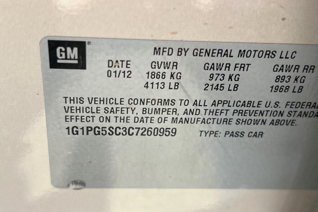 2012 Chevrolet Cruze 2LT Fruitland ID